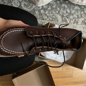 Red Wing Shoes Dark Brown Ankle Boots